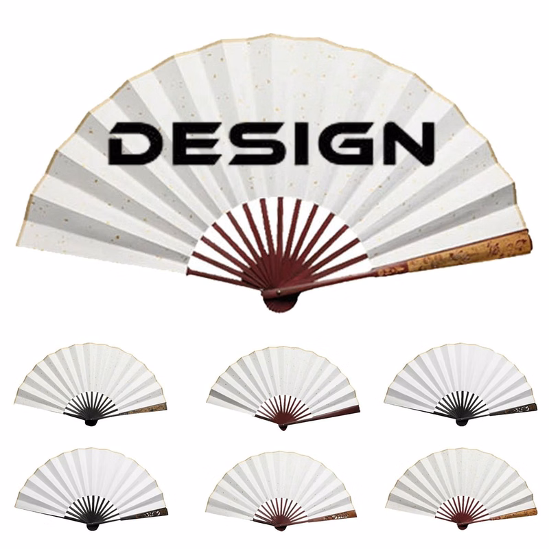 Bamboo Xuan Paper Blank Folding Fan