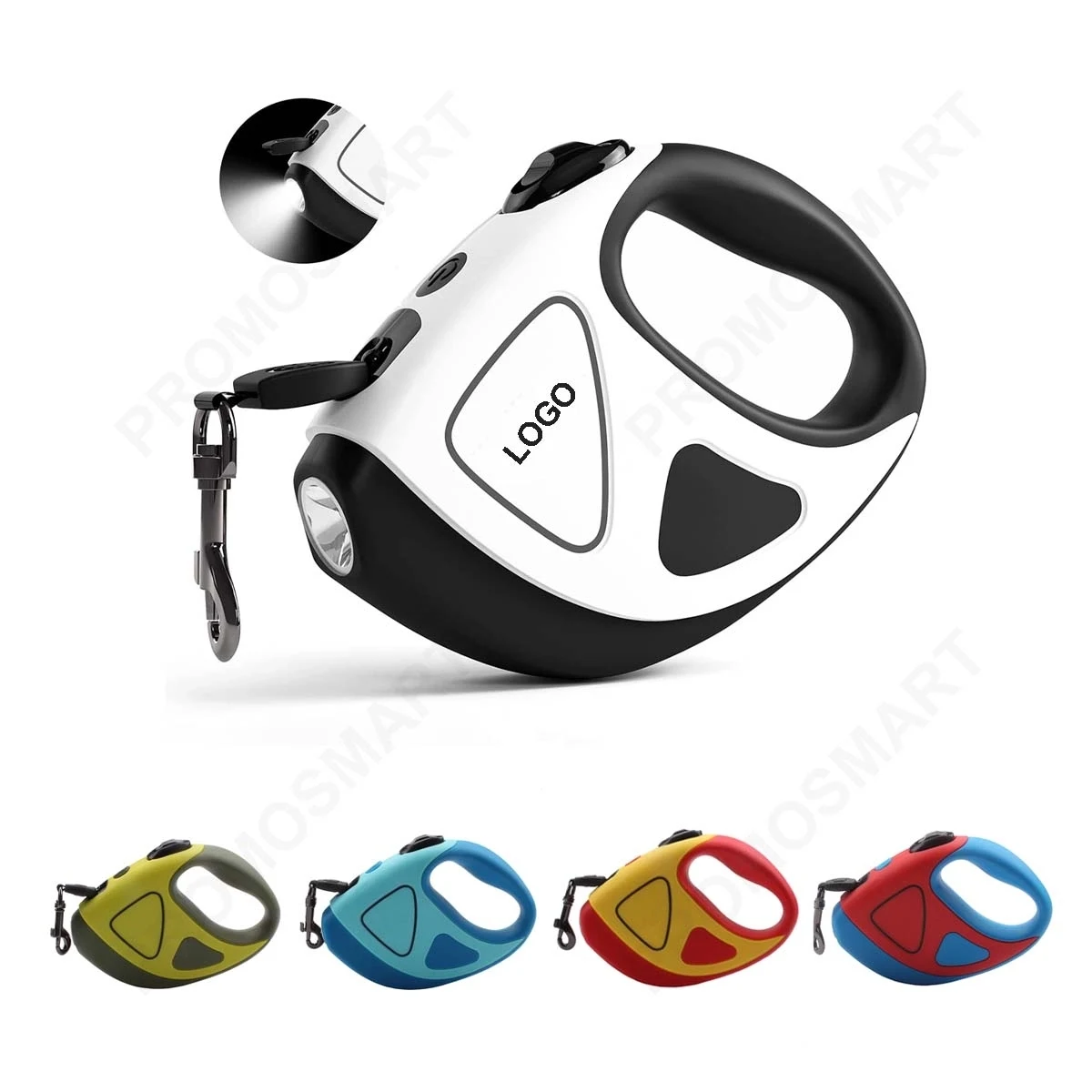 Retractable Dog Leash With Led Flashlight 1