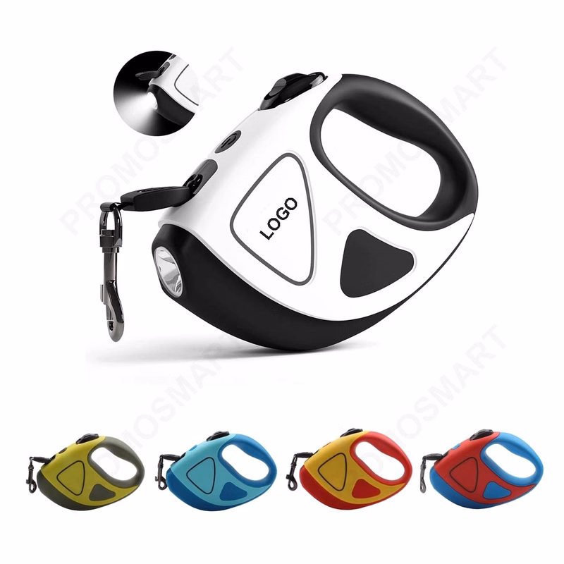 Retractable Dog Leash With Led Flashlight