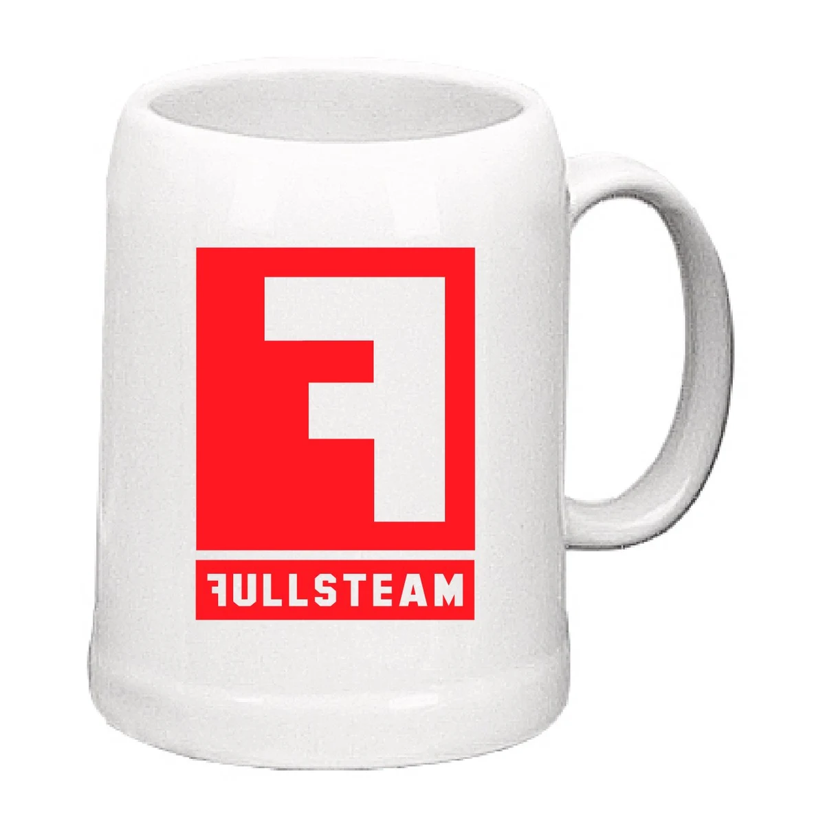 20 oz White Colonial Tankard Mug 1