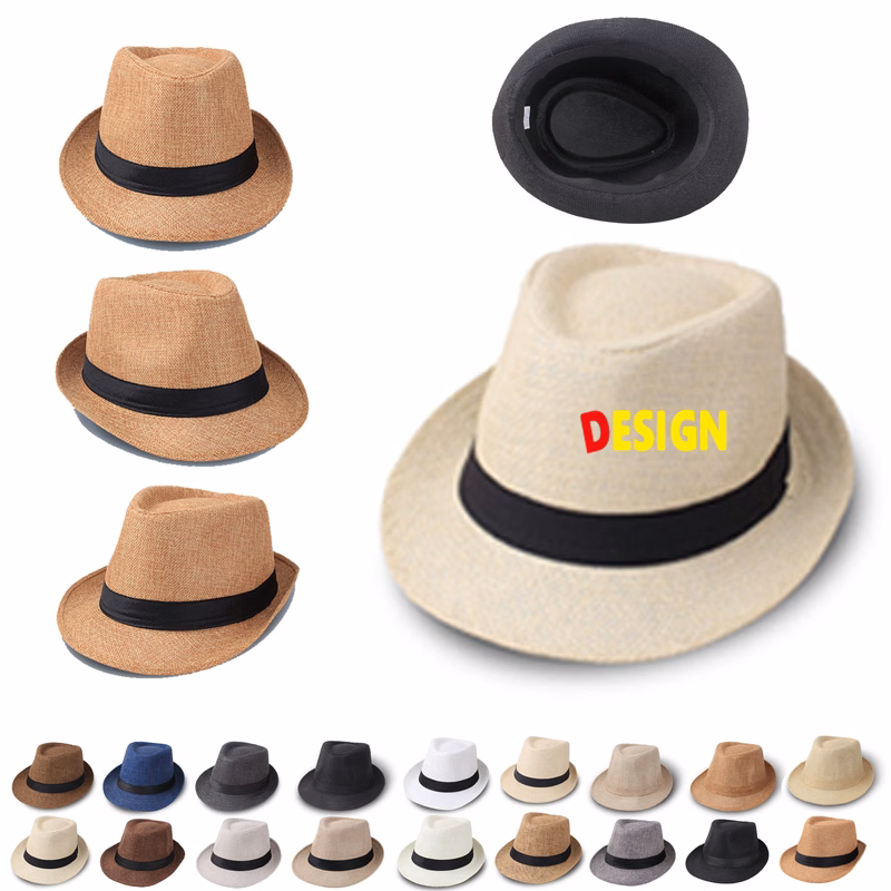 MOQ20 Elegant Cowboy Hat English Hat Customizable Logo