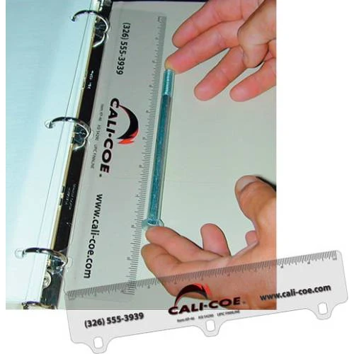 Clear Binder Ruler 1