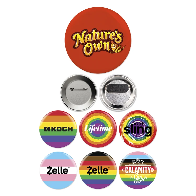 3" Round Button 1