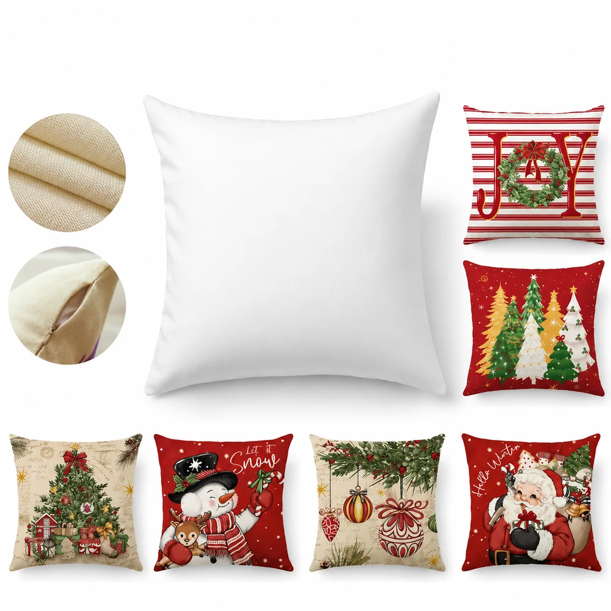 Festive Cushion Cover With Inner Pad 1