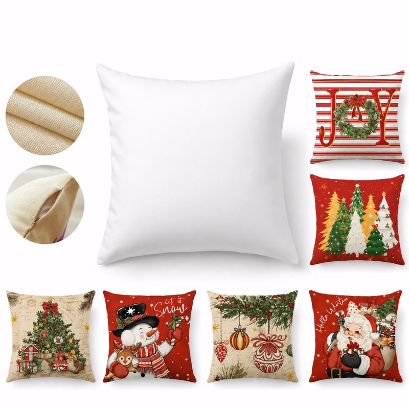 Festive Cushion Cover With Inner Pad
