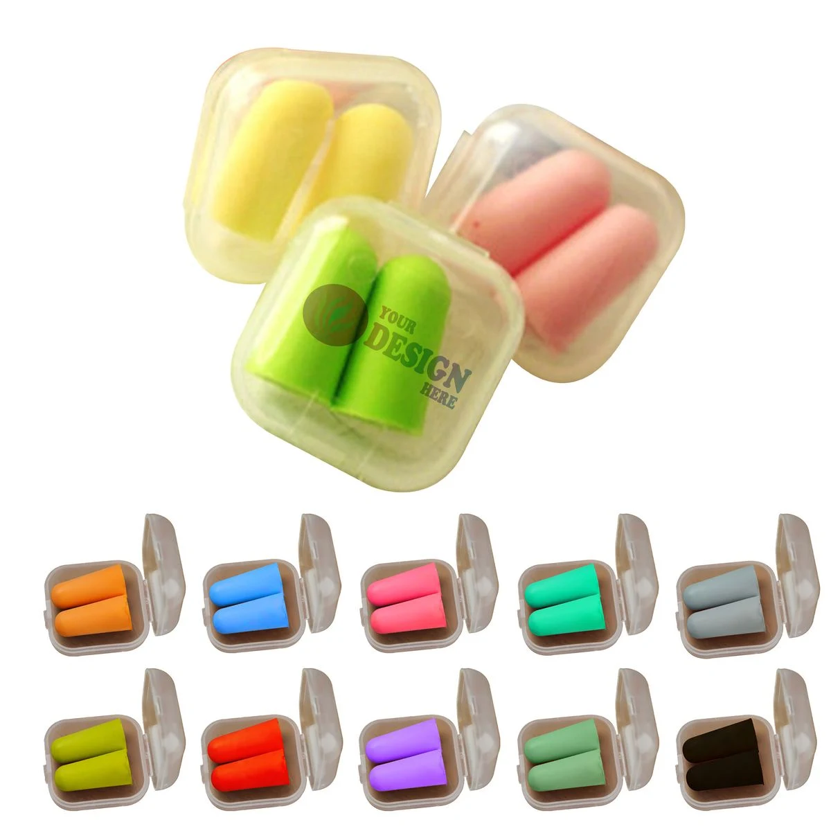 Foam Ear Plug in Case 1