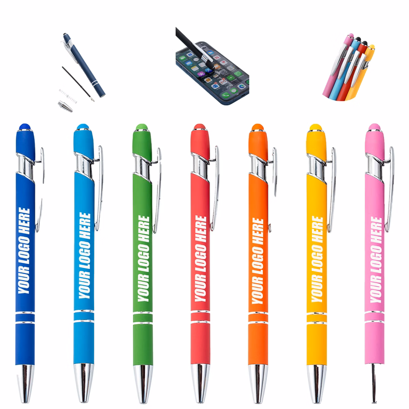 Soft Touchscreen Stylus Metal Pen