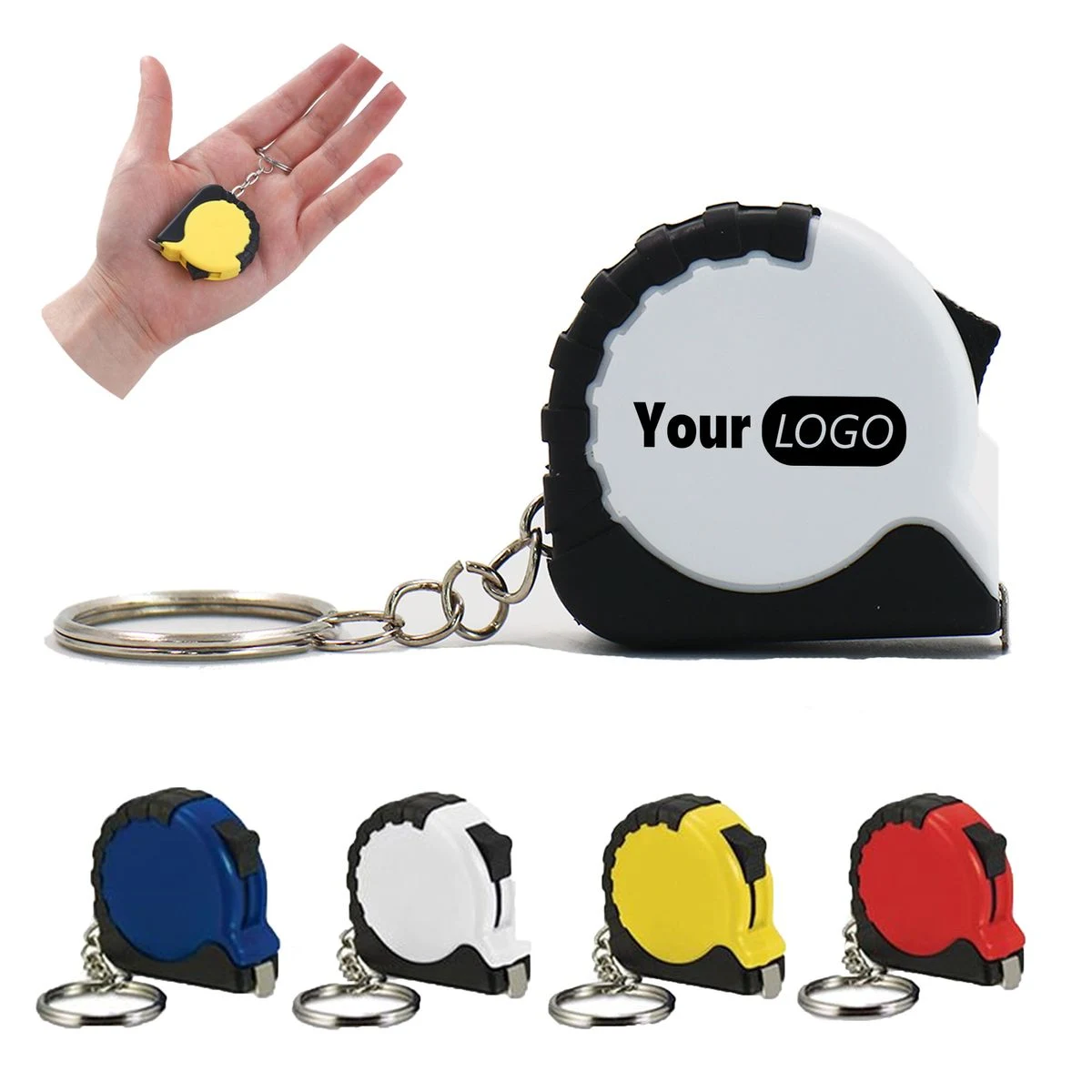 Compact Tape Measure Keychain 1