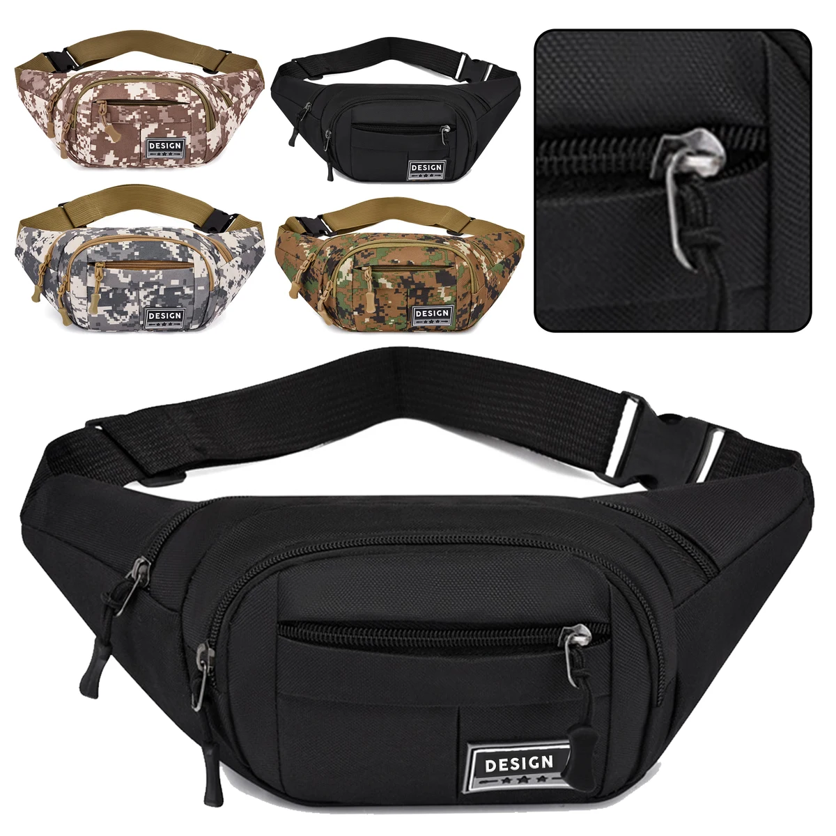 Premium Crossbody Waist Belt Bags 1