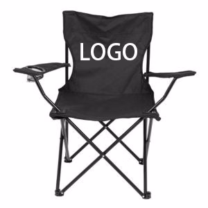 Folding Camping Chair With Armrest And Carrying Bag