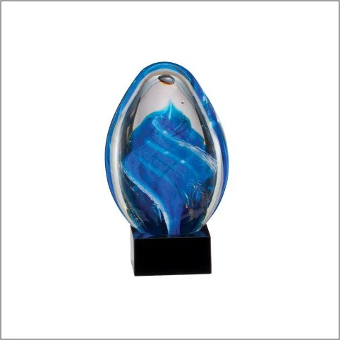 6.5" Art Glass Sculpture 1