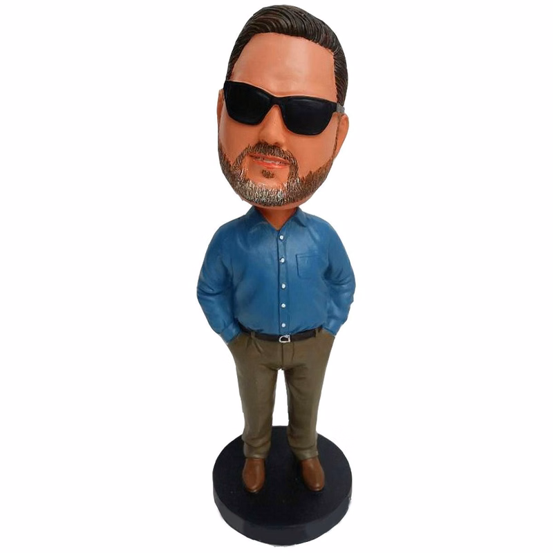 Bobble Head 4" Personality Figurine Doll
