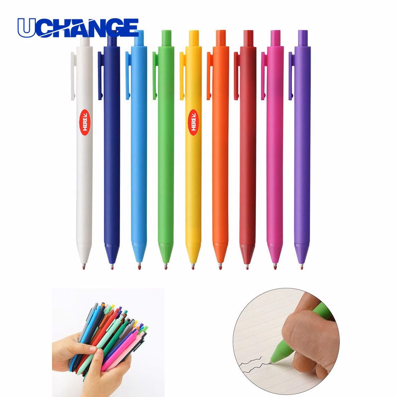 Retractable Colored Signature Ballpoint Pens