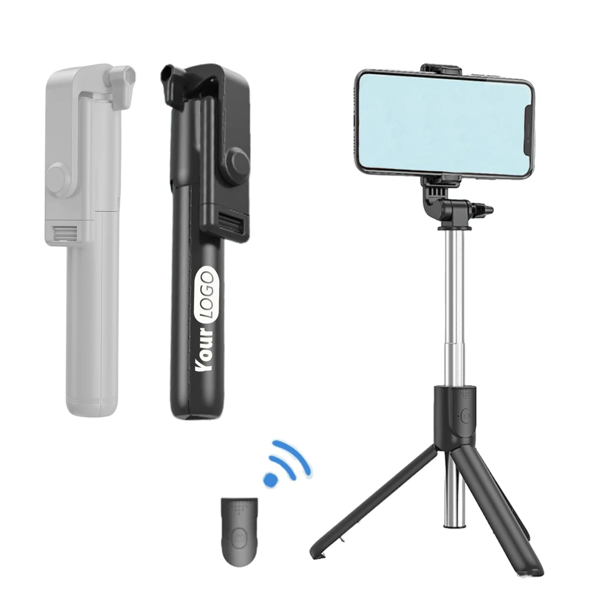 Remote Control Extendable Selfie Stick Phone Tripod Stand 1