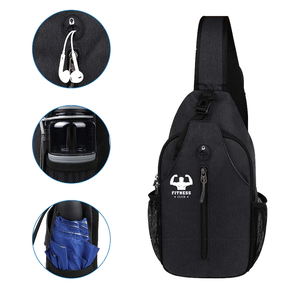 Ergonomic Outdoor Sling Crossbody Backpack 1