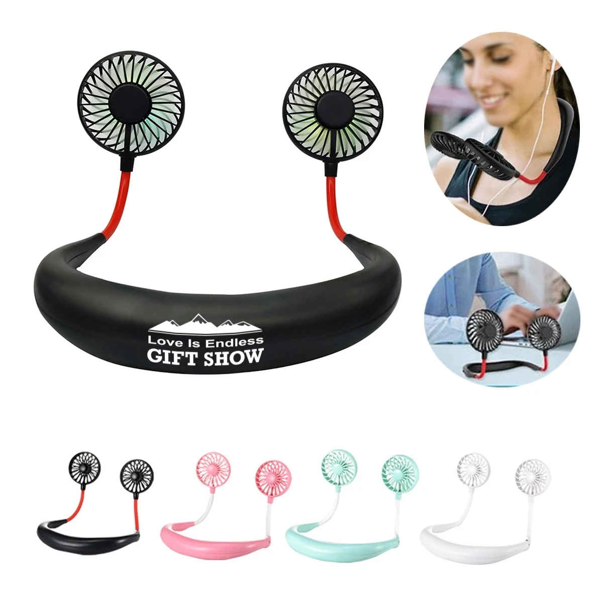 Personalized Neck Fan 1