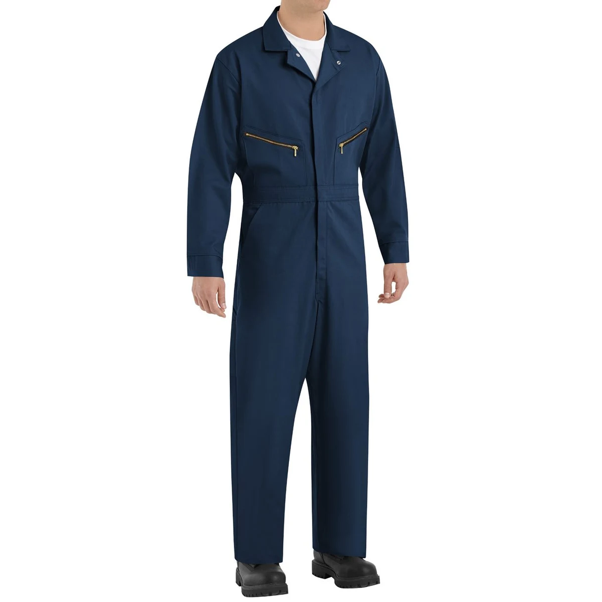 Men's Zip-Front Cotton Coverall - CC18 1