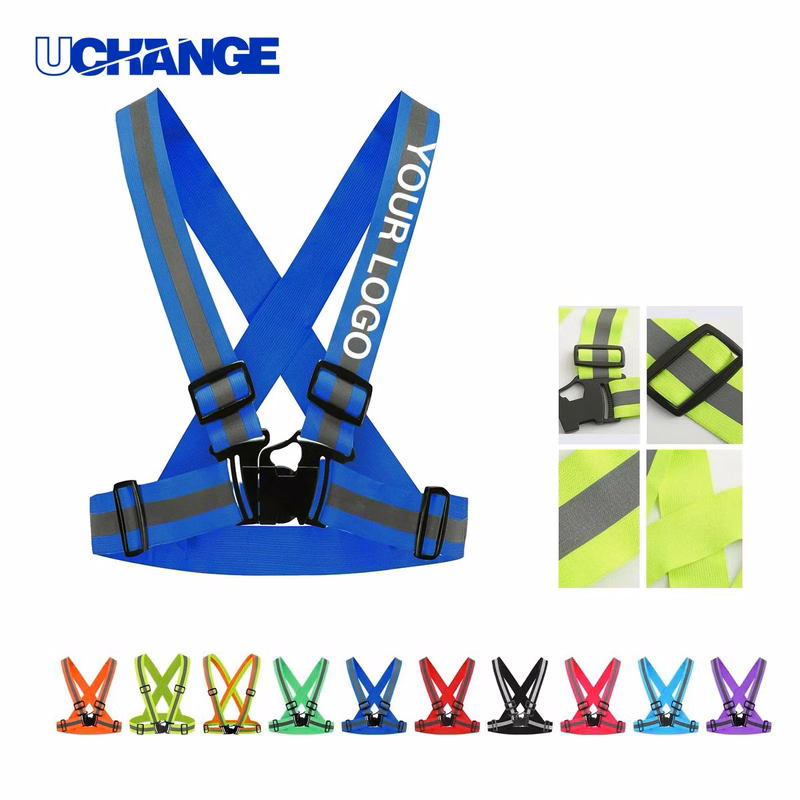 Breathable Adjustable Reflective Vest for Athletes for Night Visibility