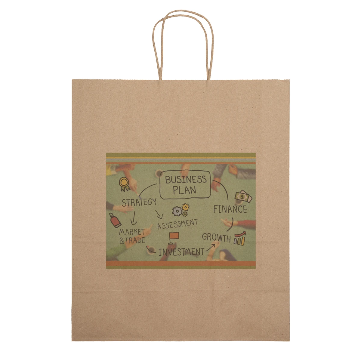 Eco Citation - Kraft-Brown Shopper - Chromatic 1