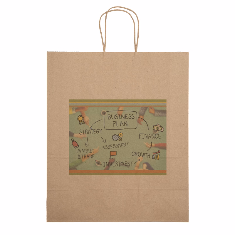 Eco Citation - Kraft-Brown Shopper - Chromatic