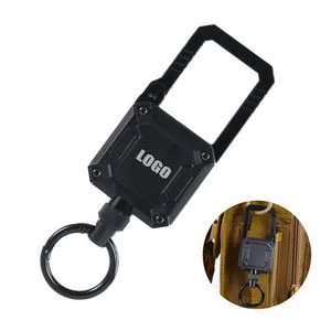 Stylish Magnetic Retractable Keychain For Enhanced Security 1