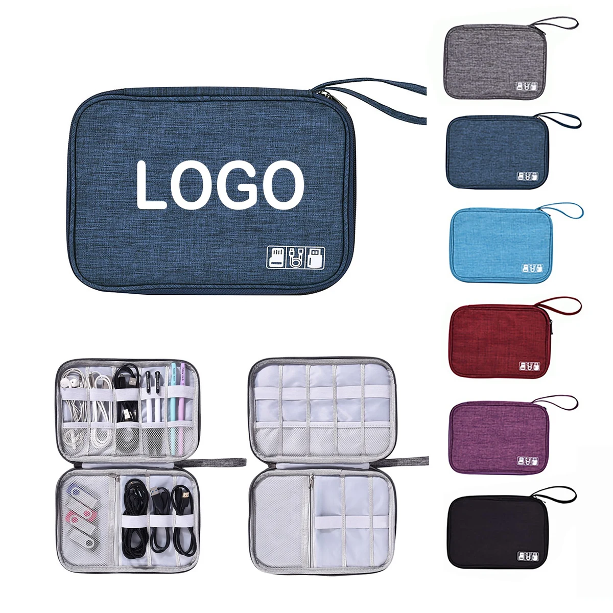 Data Cable Electronic Accessories Handbag 1