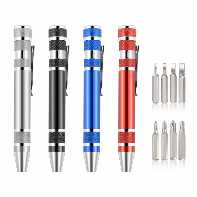Pen Screwdriver Multitool Handy Tool 8 in 1