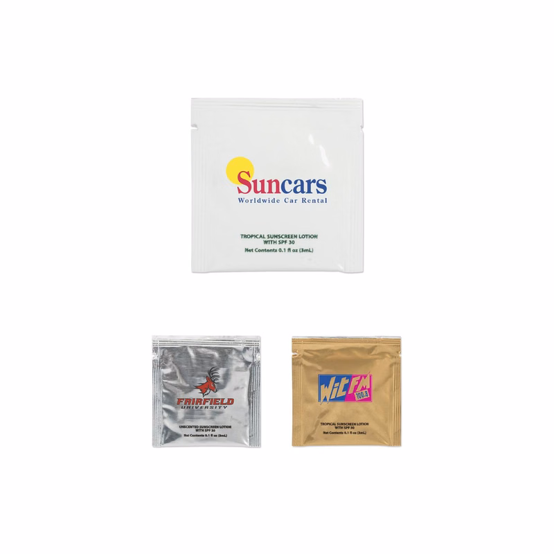 Small Sunscreen Packets
