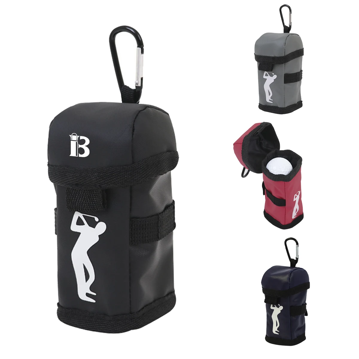 Portable Belt Clip Golf Ball Pouch 1