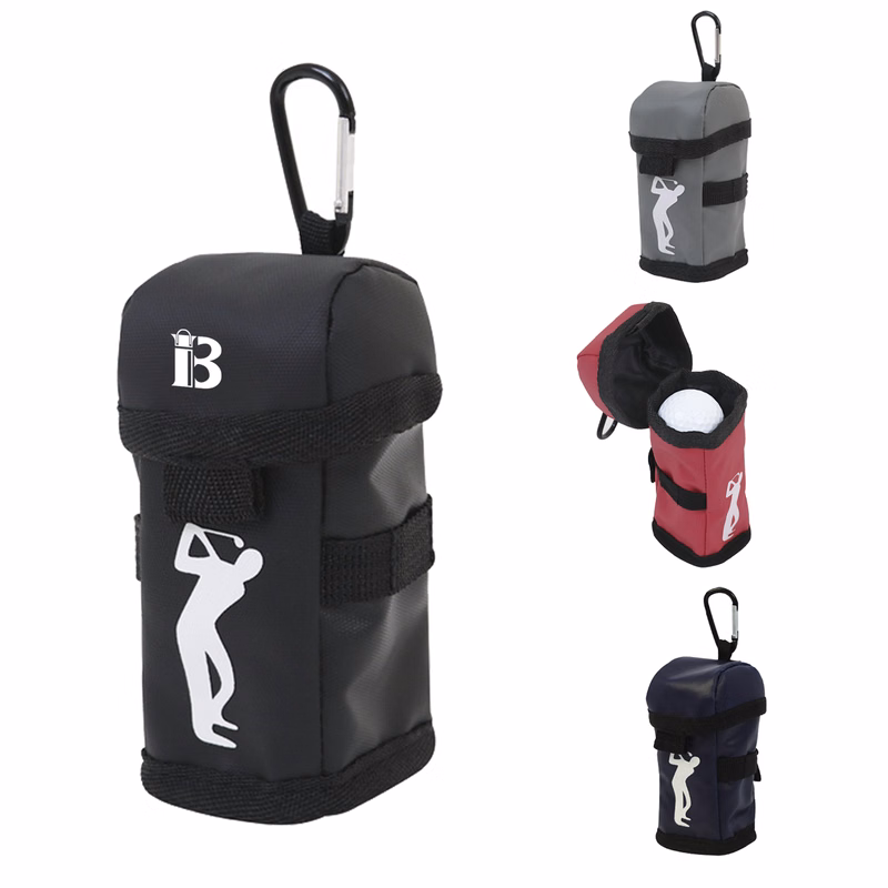 Portable Belt Clip Golf Ball Pouch
