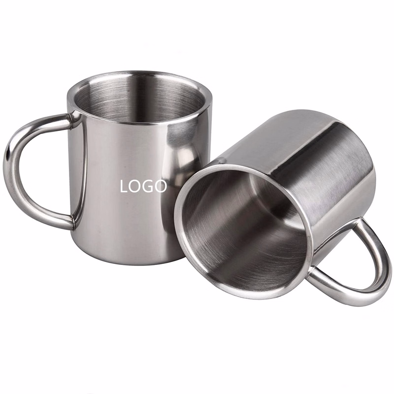 7.5Oz/220Ml Stainless Steel Mug With Handle