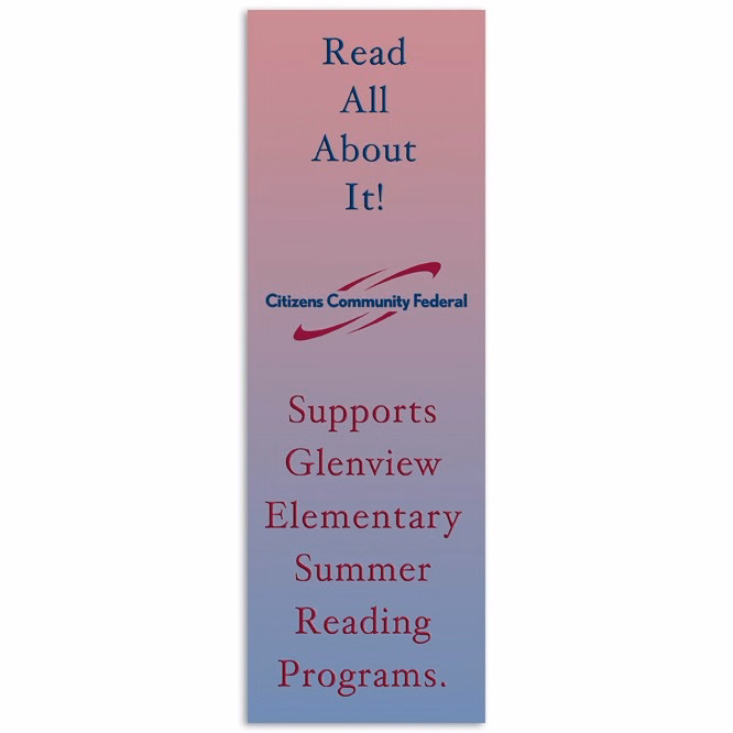 USA Made Thermal Laminated Bookmark (3"x9")