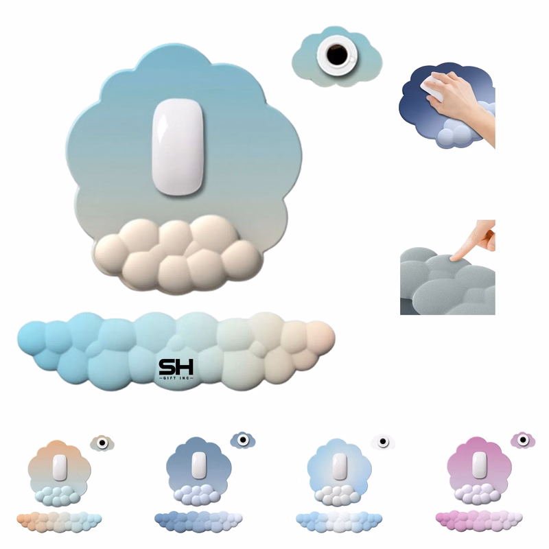 Cloud Keyboard And Mouse Wrist Rest