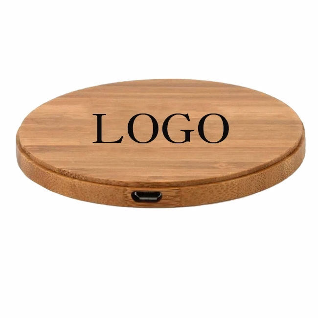 Natural Wood Wireless Charge Pad