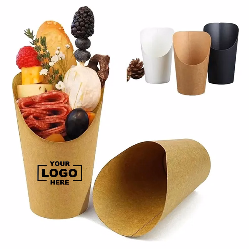 14 oz Disposable French Fry Holder Cups