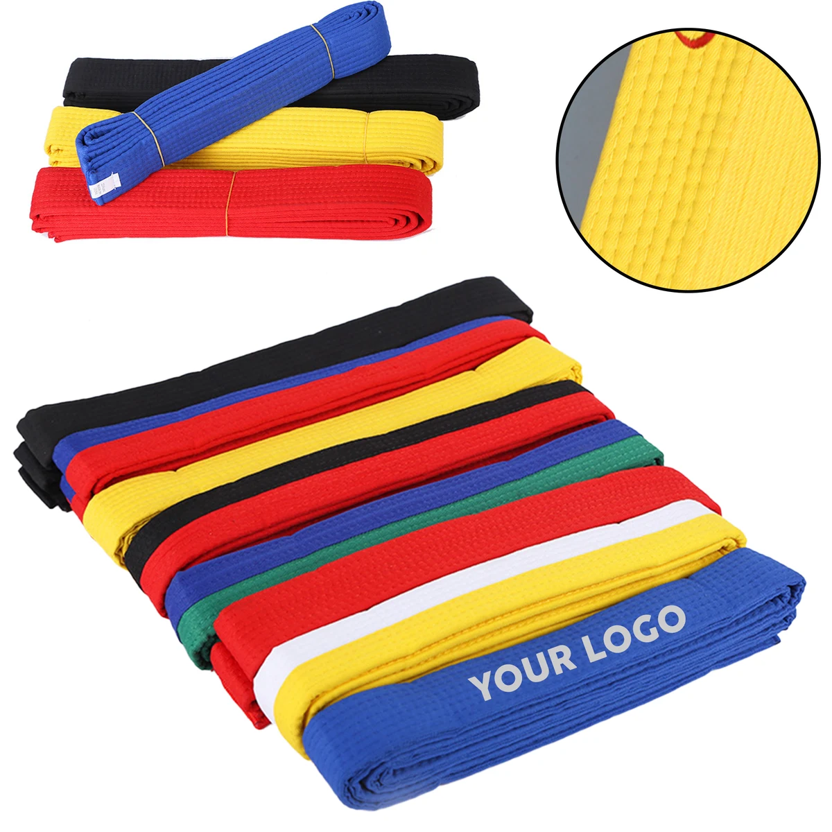 Comfortable and Flexible Taekwondo Belt for Martial Arts 1