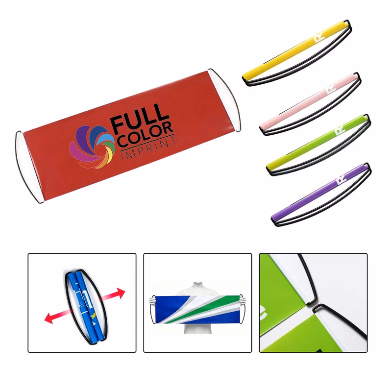 27.6" x 9.5" Full Color PET Hand-Held Flag