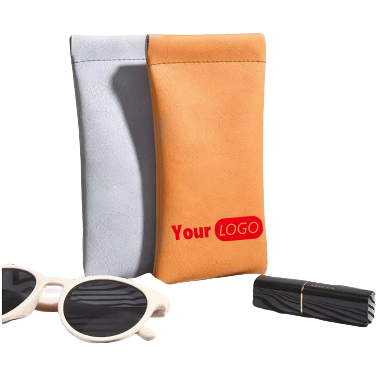 PU Leather Glasses Bag 1