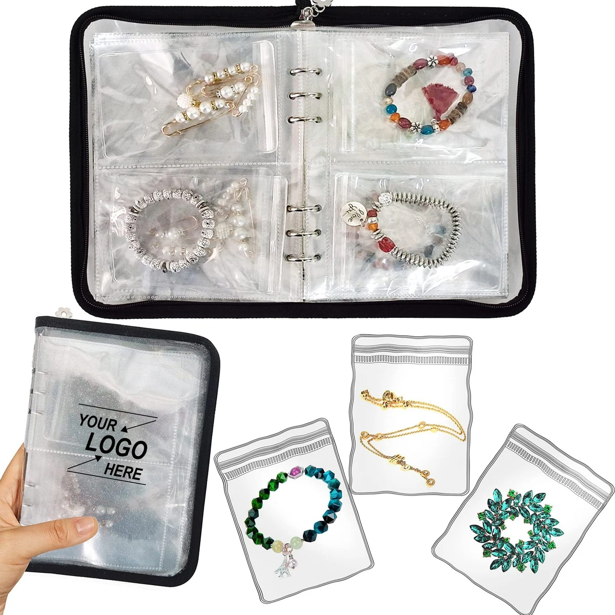 Jewelry Organizer Book Storage Case 1