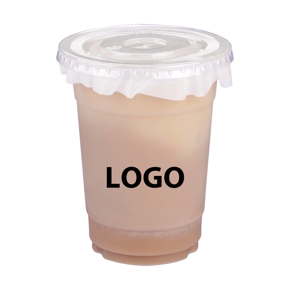 Plastic Cup With Lid 1