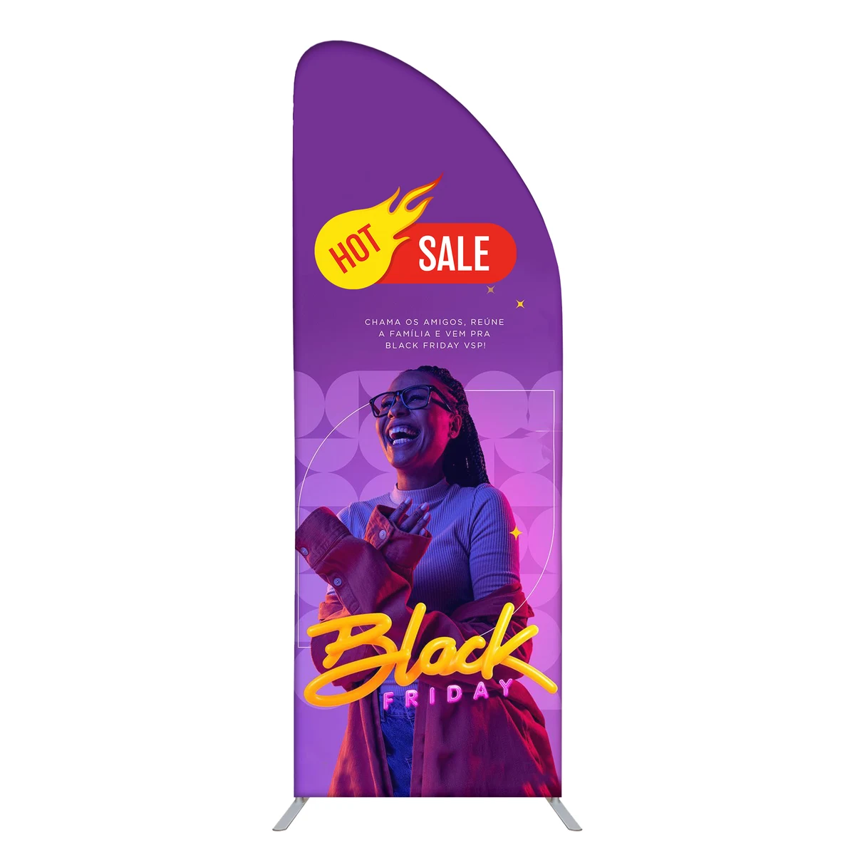 3'x8' Multi-Shape Tube Pillowcase Banners 1