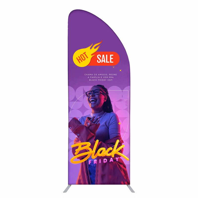 3'x8' Multi-Shape Tube Pillowcase Banners