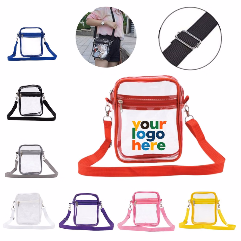 PVC Crossbody Shoulder Bag