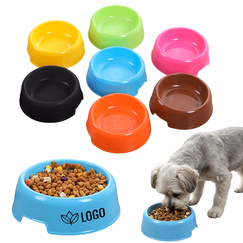 MOQ20 Candy Color Cat & Dog Pet Bowl