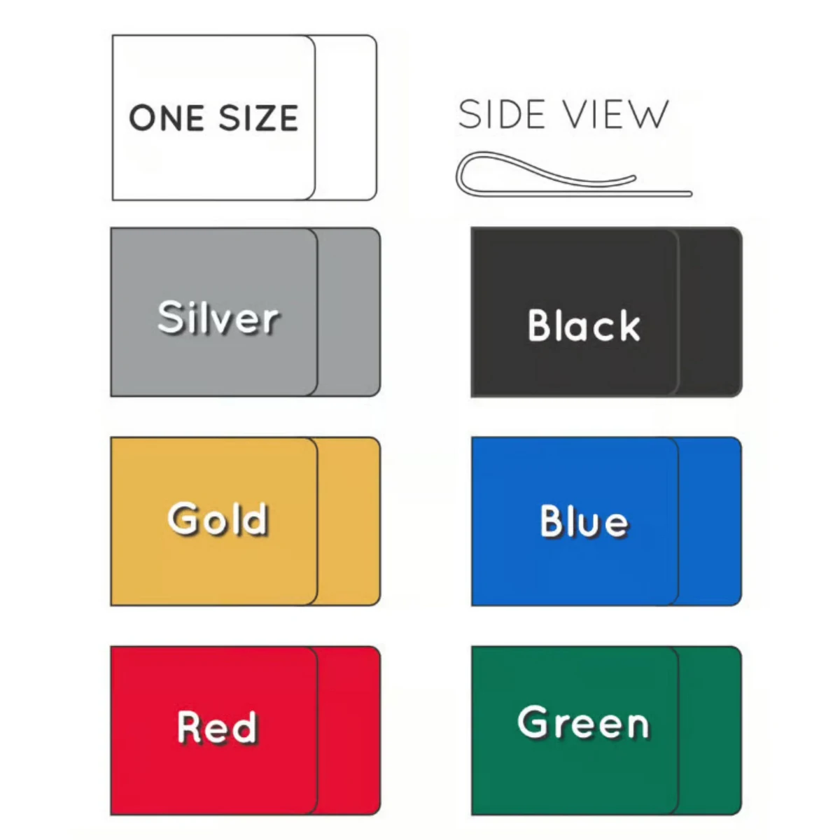 Money Clip Aluminum Tag - 100% MADE IN THE USA 1