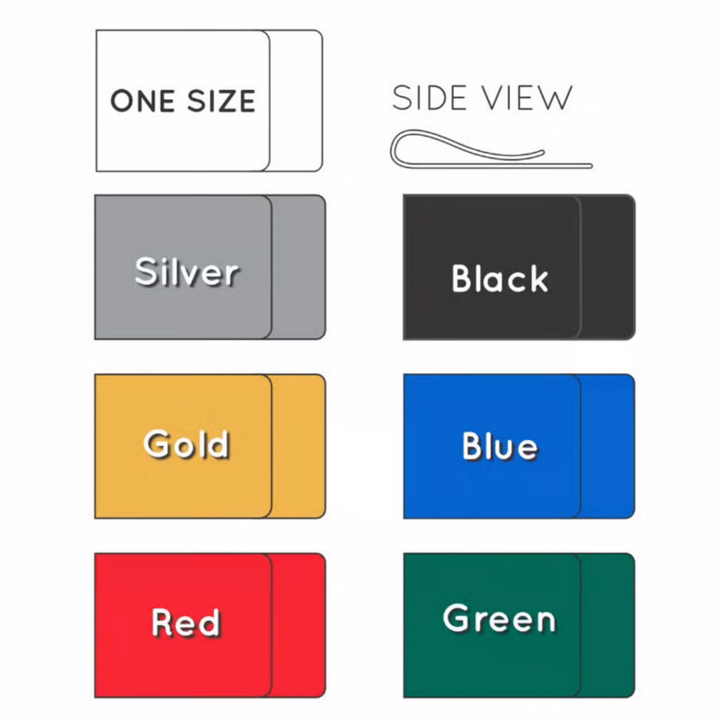 Money Clip Aluminum Tag - 100% MADE IN THE USA