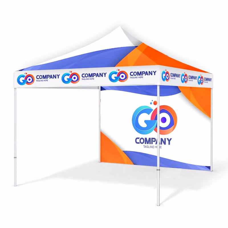 Custom Full Wall of Event Tent - Digital Print