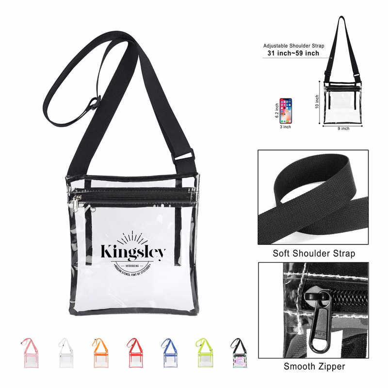 Clear Makeup Pouch Zipper Organizer Small Bag Outdoor Storage Bags