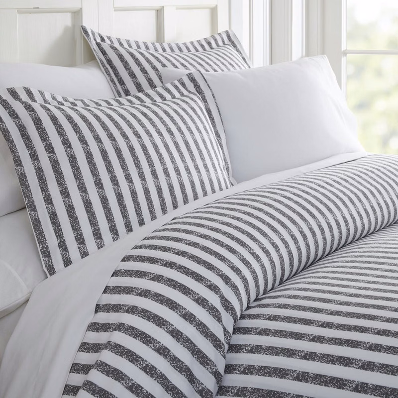 Duvet Cover Sets - Gray King 3 Piece