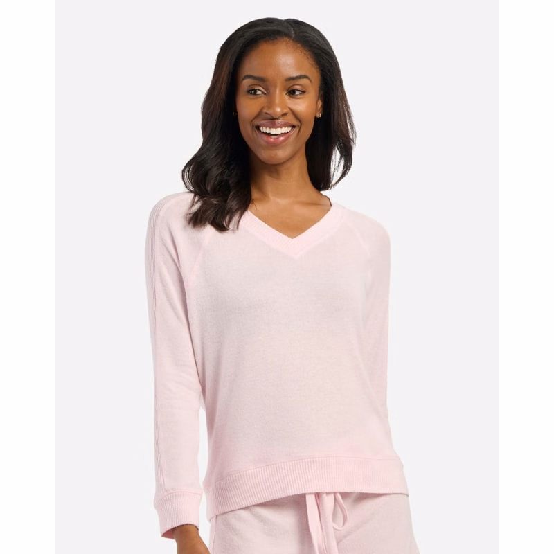 Boxercraft Women's Cuddle V-Neck Pullover - BW1201